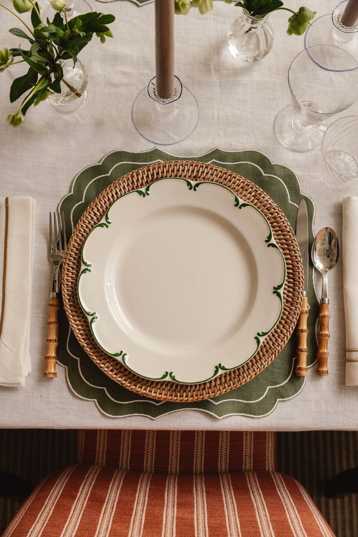 Thoughtful tableware arranged for everyday dining
