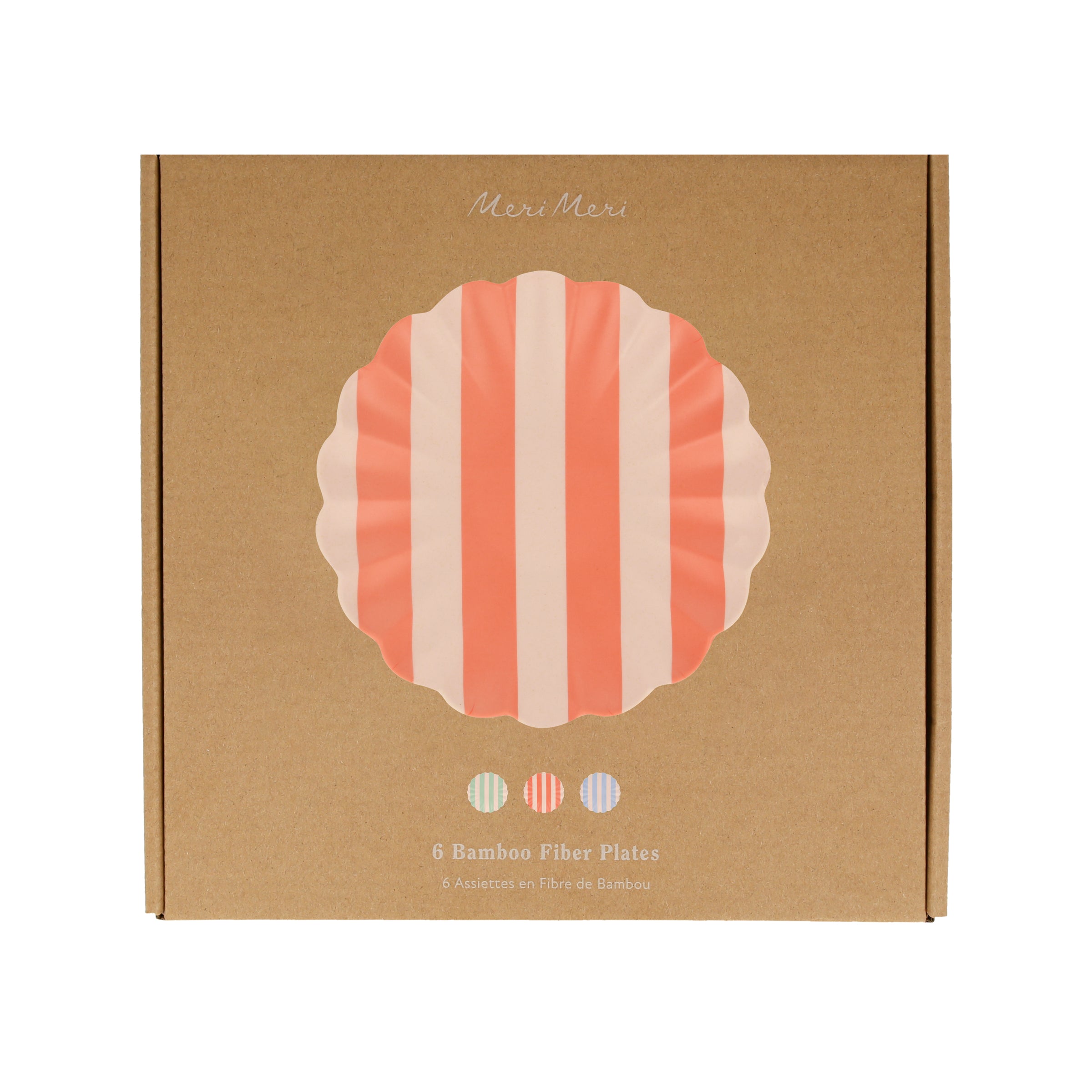Gold Dot & Stripe Dessert Plates, Set of 4 - Image 8
