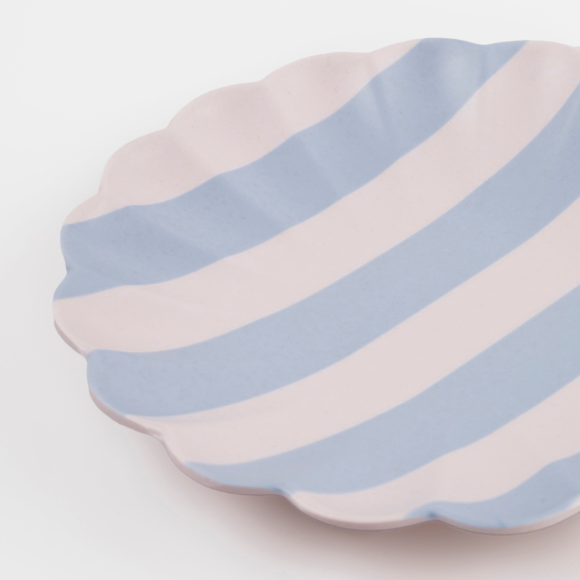 Gold Dot & Stripe Dessert Plates, Set of 4 - Image 7