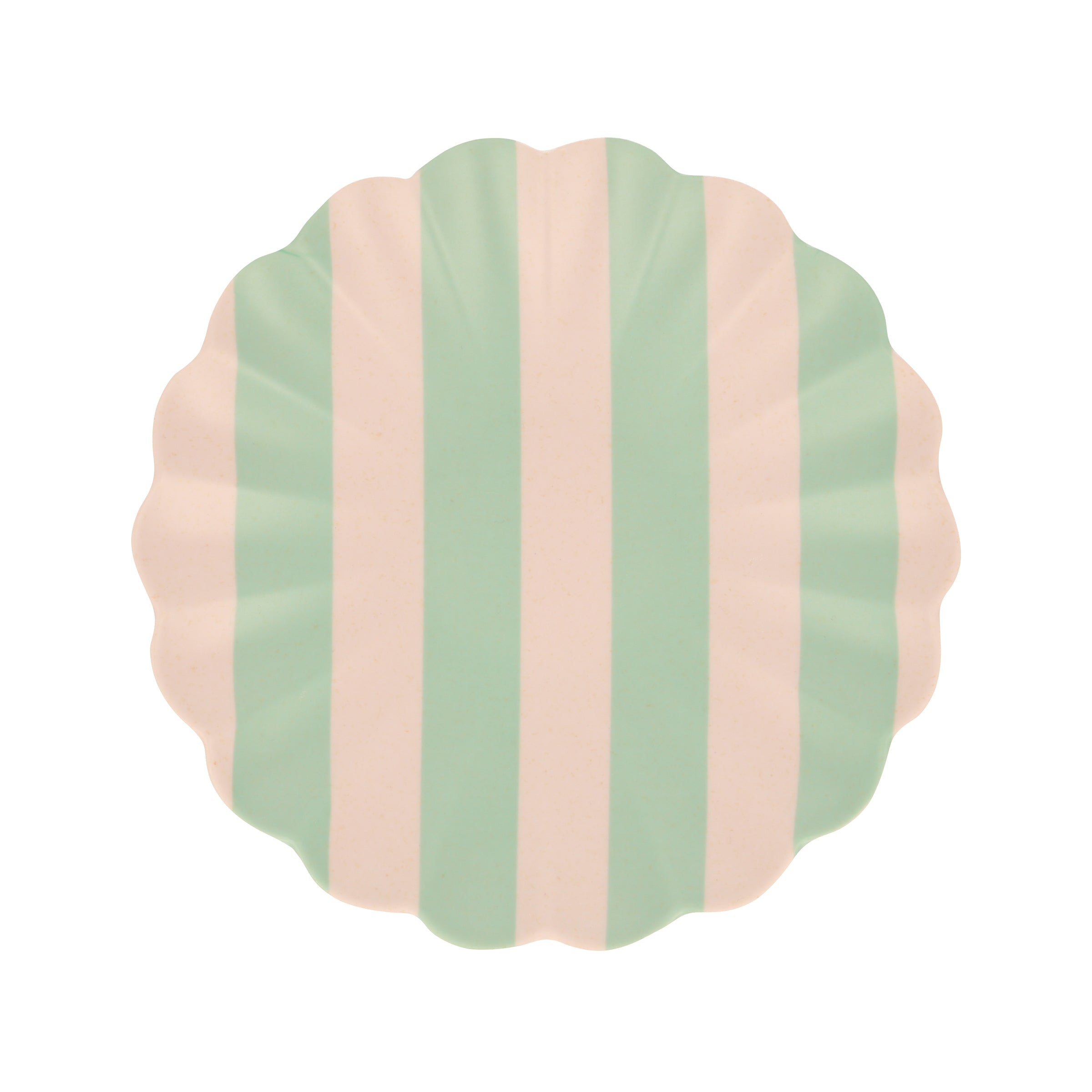 Gold Dot & Stripe Dessert Plates, Set of 4 - Image 4